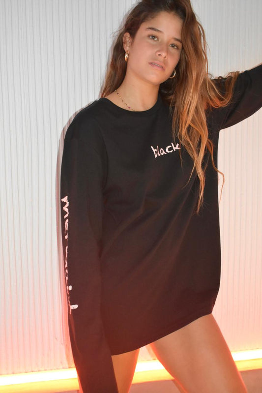 CLASSIC BLACK MERMAID LONG-SLEEVE